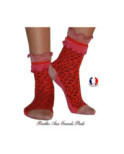 Chaussettes léopard Frou frou Berthe aux grands pieds