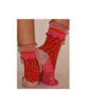 Chaussettes léopard Frou frou Berthe aux grands pieds