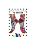 Socquette Camouflage rose Berthe