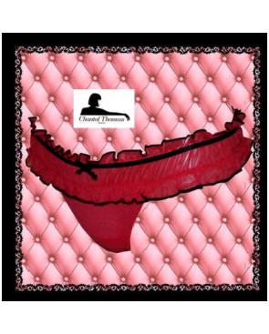 String Malicieuse Chantal Thomass Corail