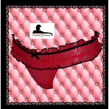 String Malicieuse Chantal Thomass Corail