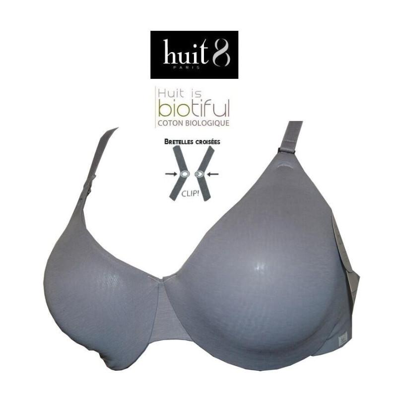 Soutien gorge coton Bio classique Huit
