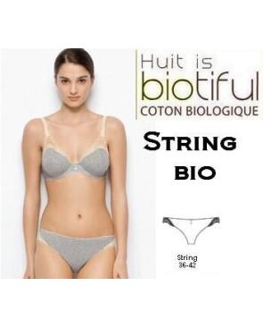 String Huit en coton Bio