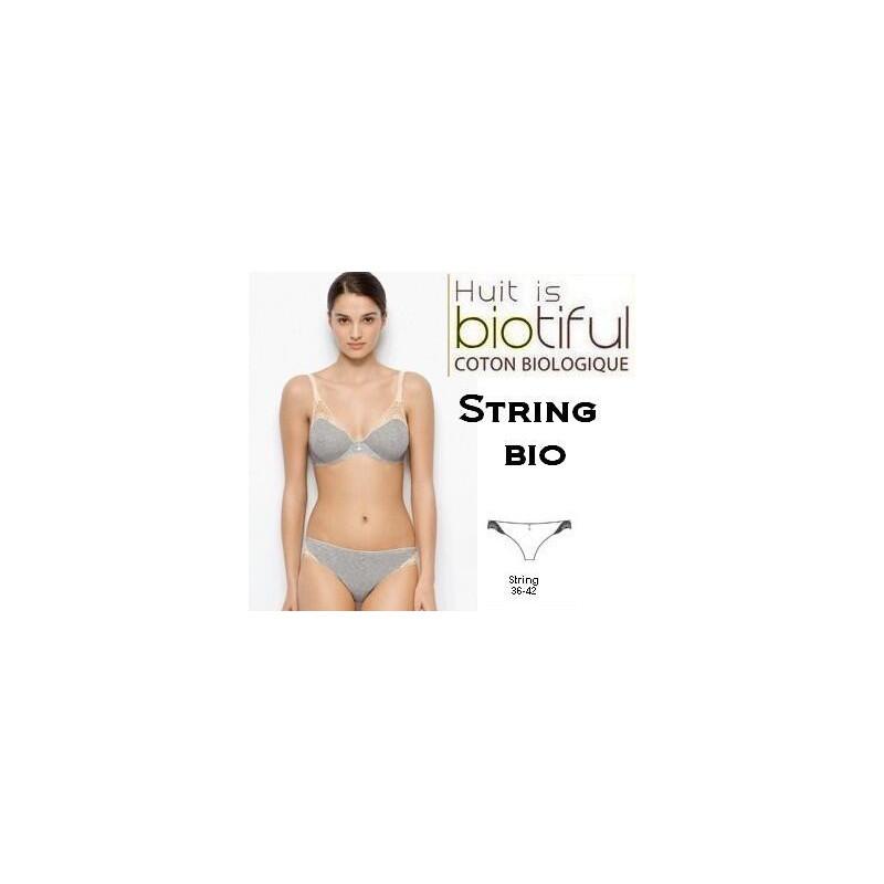 String Huit en coton Bio