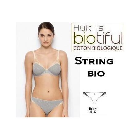 String Huit en coton Bio