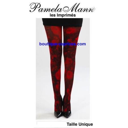 Collant Twilight Rouge Pamela Mann