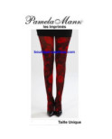 Collant Twilight Rouge Pamela Mann