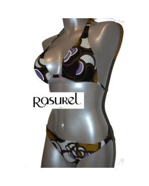 Triangle Bikini Rasurel Vintage Psychédélique