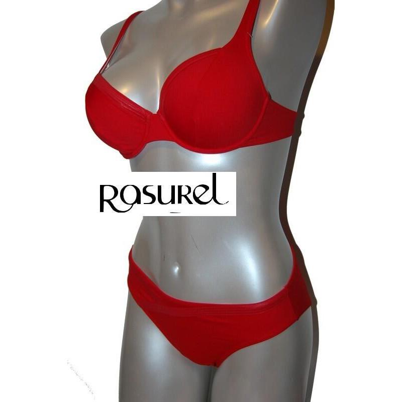 Maillot  pIèces Classic Laçage Rasurel