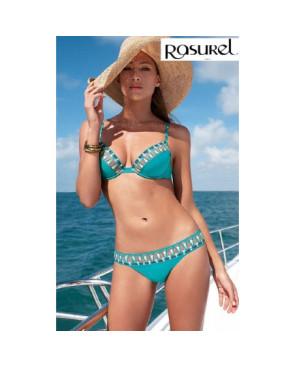 Maillot Balconnet Rasurel colliers abstraits