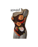 Nageur Rasurel Fleur Chocolat