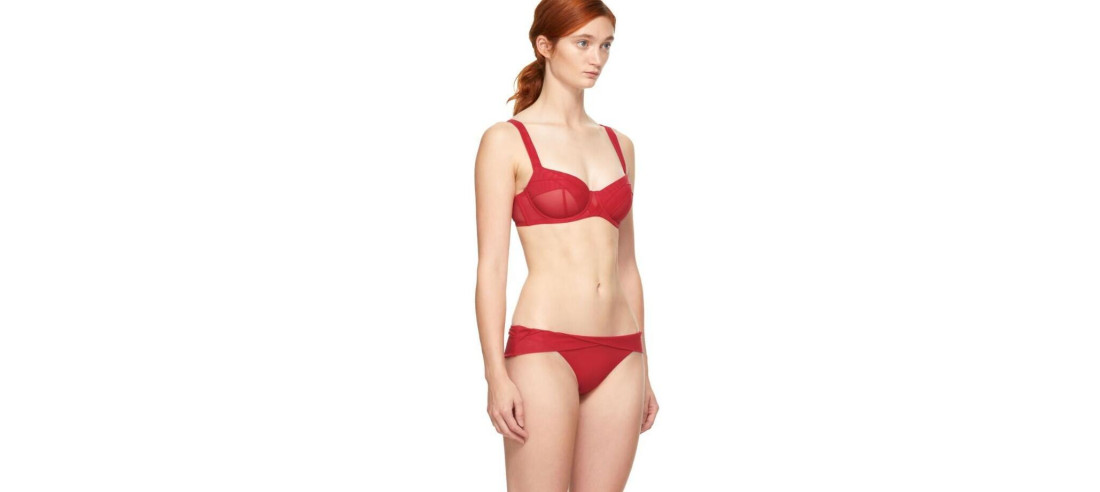 String Encense moi Rouge Chantal Thomass