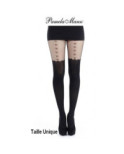 Collant Pamela Mann Effet Cuissarde à noeuds
