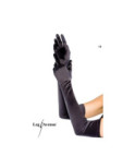 Gants longs en satin