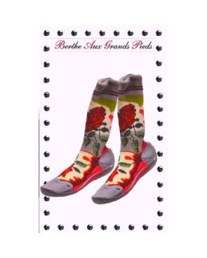Chaussons Berthe Long Roses