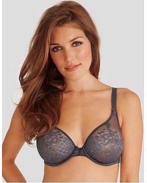 Chantelle Femme Tanga Chantelle blanche dentelle noire 2