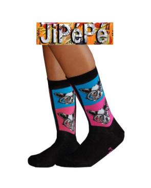 Chaussettes unisex Jipépé chihuahua psyché