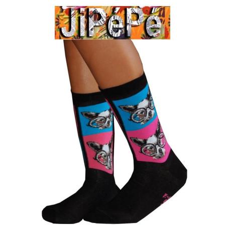 Chaussettes unisex Jipépé chihuahua psyché