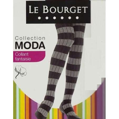 Collant A cotes larges Rayures