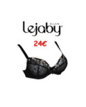 Soutien Gorge Lejaby Elixir Dentelle noire fleurs