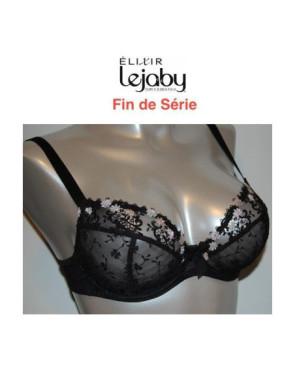 Soutien Gorge Lejaby Elixir Dentelle noire fleurs