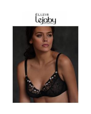  Soutien Gorge Lejaby Elixir Dentelle noire fleurs