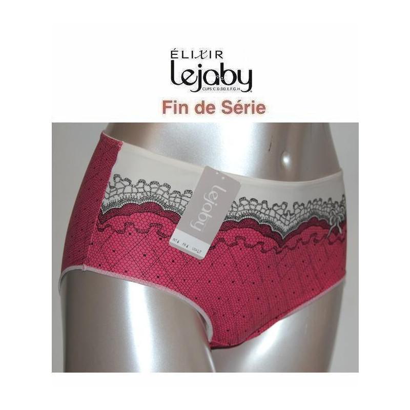 Culotte Elixir Corail imprimé dentelle