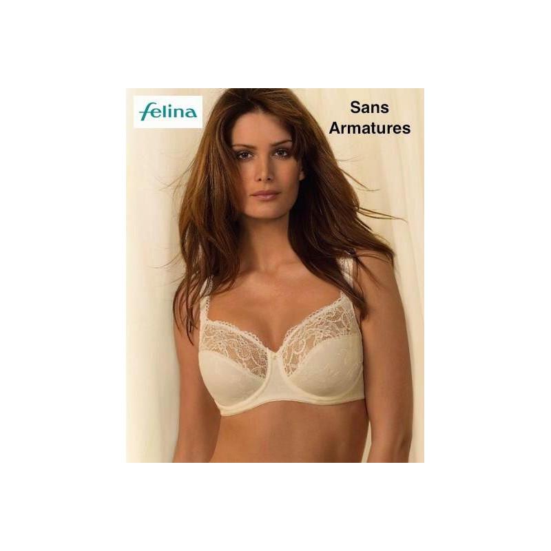 Soutien Gorge sans Armature Attraction Ivoire