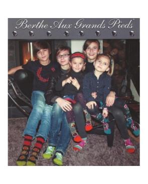  Chaussettes Camo Bleu Berhe aux grands pieds enfants