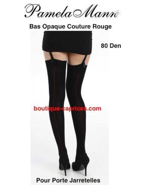Bas Opaque couture pour Porte Jaretelles