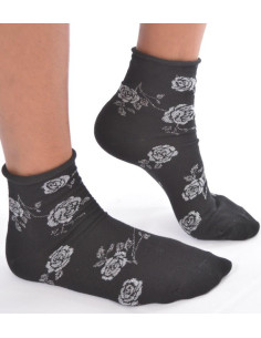 Chaussettes Non comprimantes roses chics 2