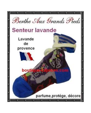 Chaussette lavande anarchiste