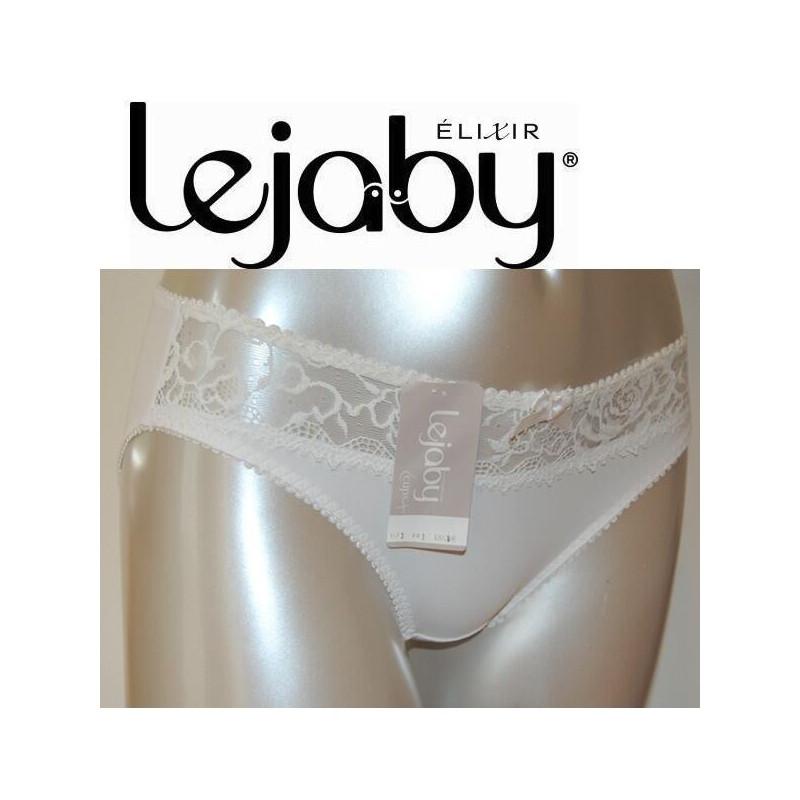 Slip Elixir en dentelle Florale Blanche