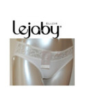 Slip Elixir en dentelle Florale Blanche