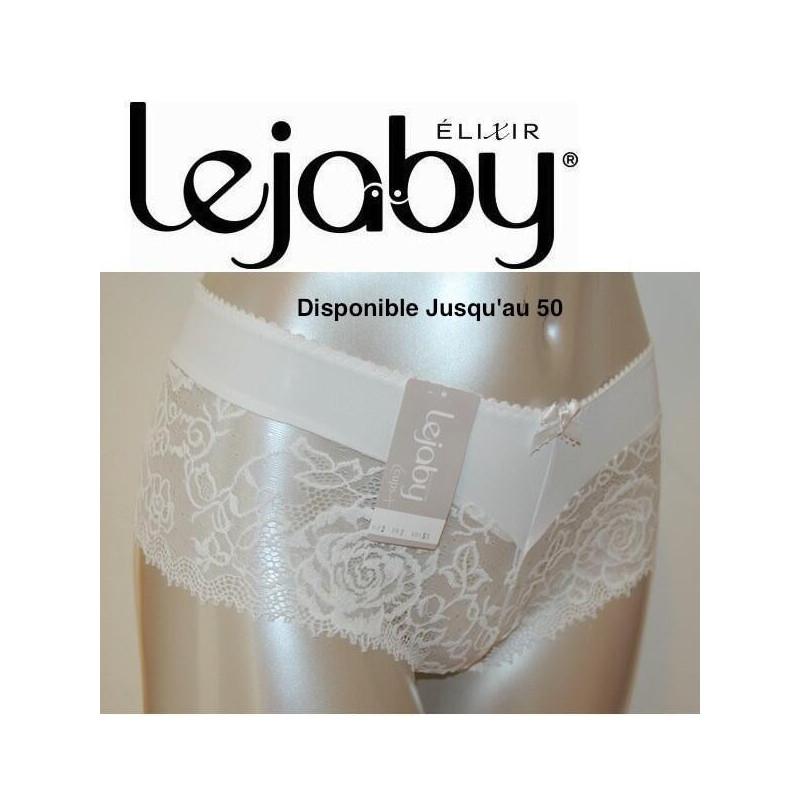 Shorty Elixir en dentelle Florale blanche