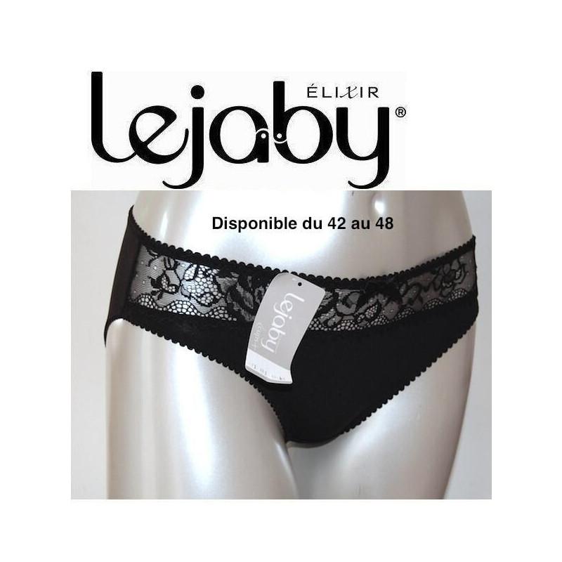 Slip Elixir dentelle florale noire