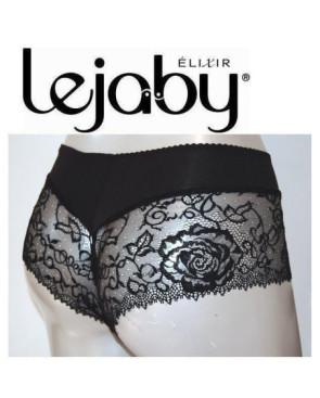Shorty Elixir dentelle Florale noir