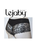 Shorty Elixir dentelle Florale noir