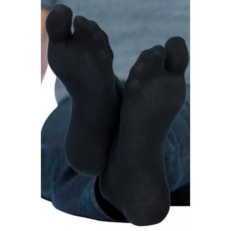 Chaussettes japonaises unisex Noires