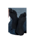 Chaussettes japonaises unisex Noires