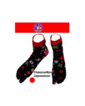 Chaussettes Japonaise Femme fleurs et trefles