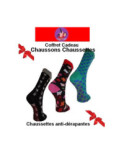 Coffret de chaussettes chaussons femme les petits Carices