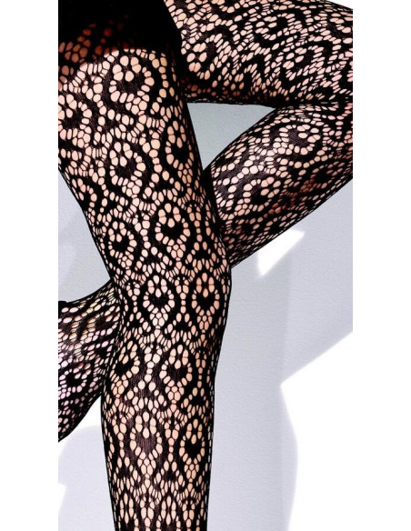 Collant dentelle chic ajouré