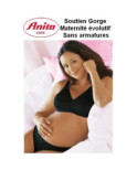 Soutien-gorge de maternité Anita 5168 Noir