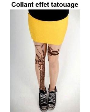 Collant Tattouage Mitraillette et Beretta