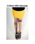 Collant Tattouage Mitraillette et Beretta