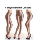 Leggings shiny Léopard