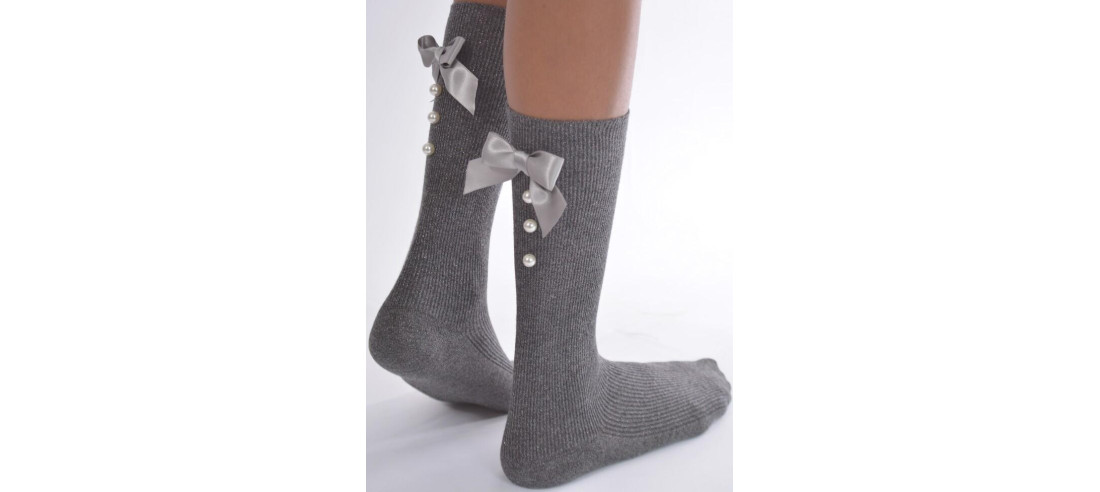 Chaussettes non comprimantes perles chics San Giacomo