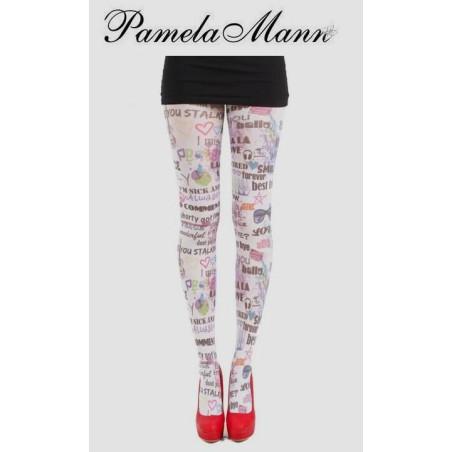 Collant Imprimé  Attitude Pamela Mann