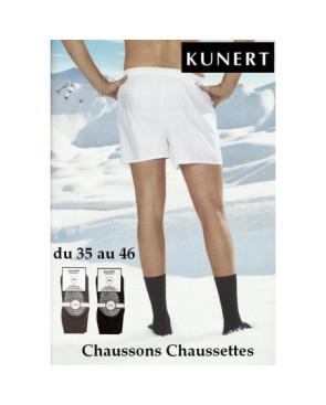 Chaussons Chaussettes Laine et cachemire Kunert